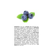 Ingredients of All Natural Blueberries SPANISH