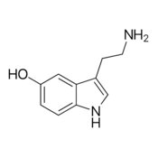 happy serotonin molecule