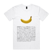 Banana Ingredients T-Shirt (Men's)