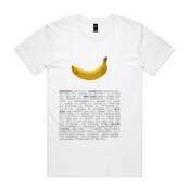 Banana Ingredients T-Shirt (Men's)