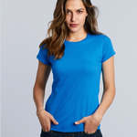 Gildan Womens Slimfit Crew Neck T Shirt
