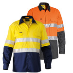 Womens Bisley 3M Taped Hi Vis Shirt