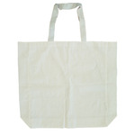 Calico Short Handle Shopping Tote 370mm x 420mm