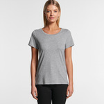 AS Colour Women's Shallow Scoop Tee - 4011