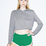 American Apparel Tri-Blend Cropped Hoody