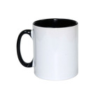 Black Rim Ceramic Mug